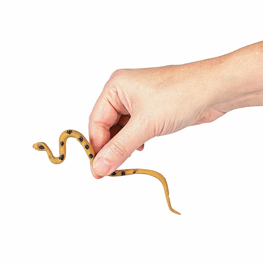 Toys, Games & Novelties * | Vinyl Realistic Snakes 48 Pc.