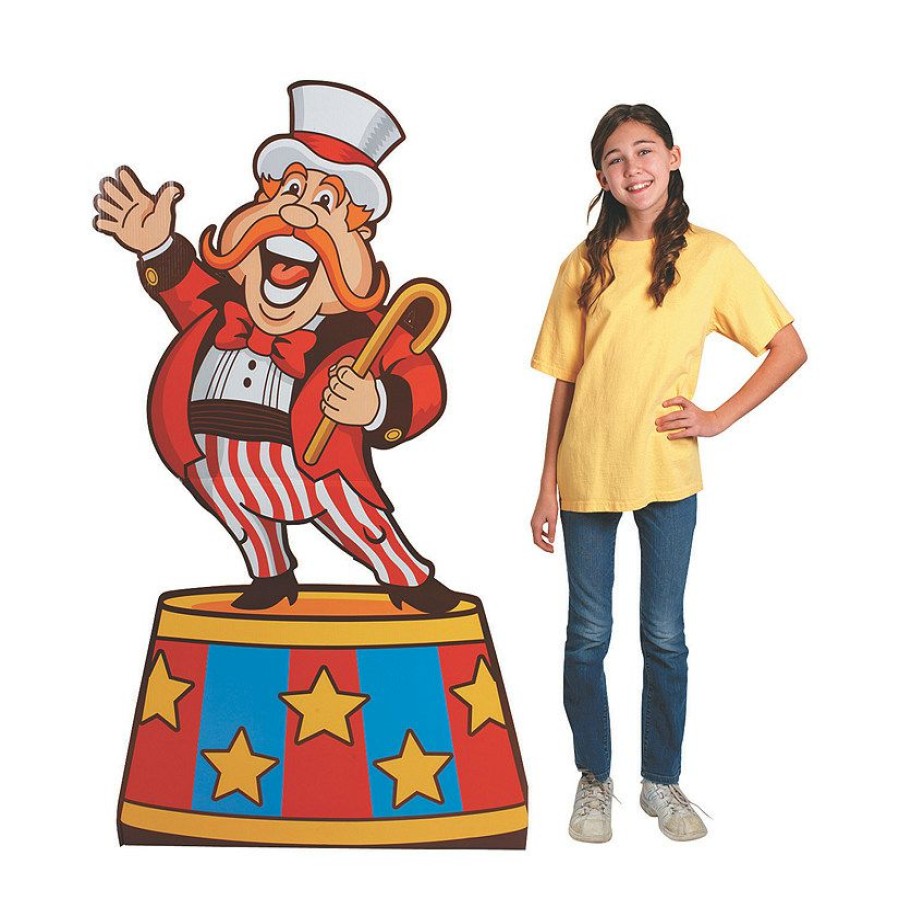 Party Decorations * | Ringmaster Cardboard Stand-Up