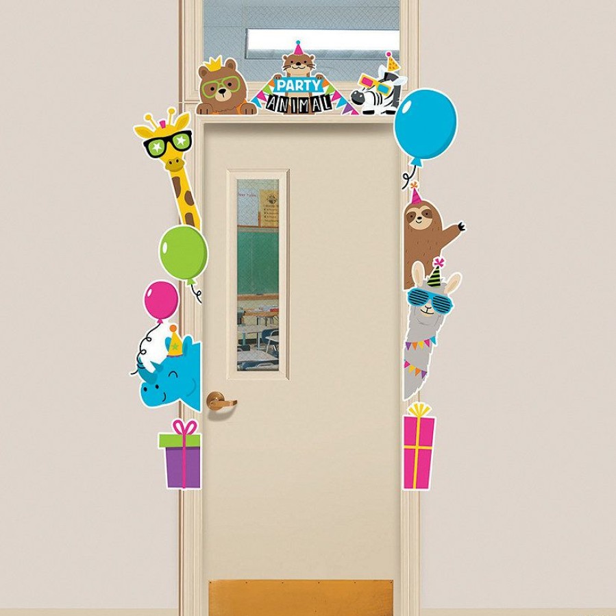 Party Decorations * | Party Animal Door Border