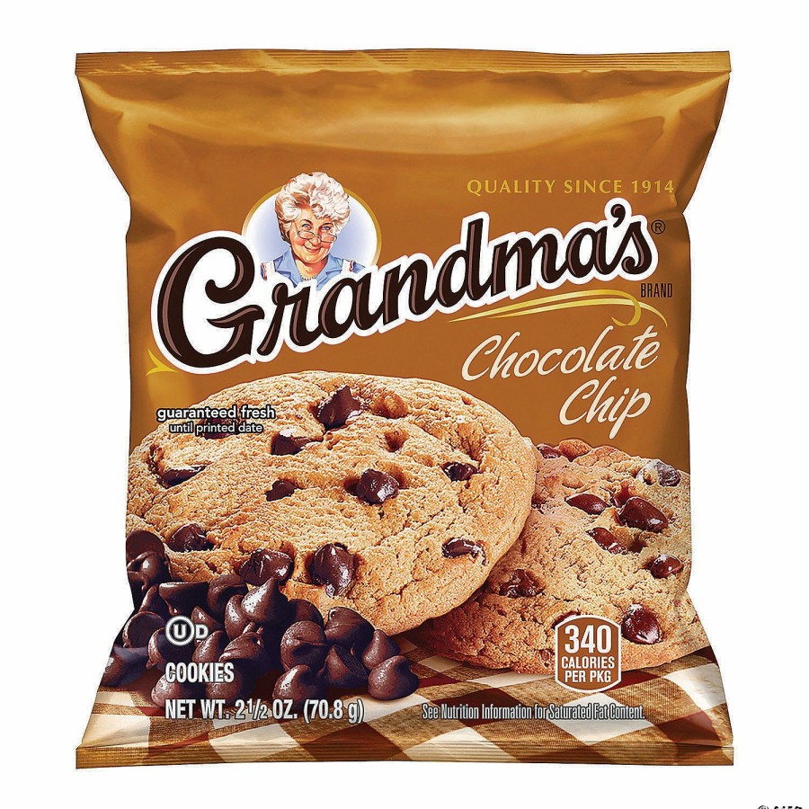 Candy * | Grandma'S Big Cookie Chocolate Chip, 2.5 Oz, 60 Count