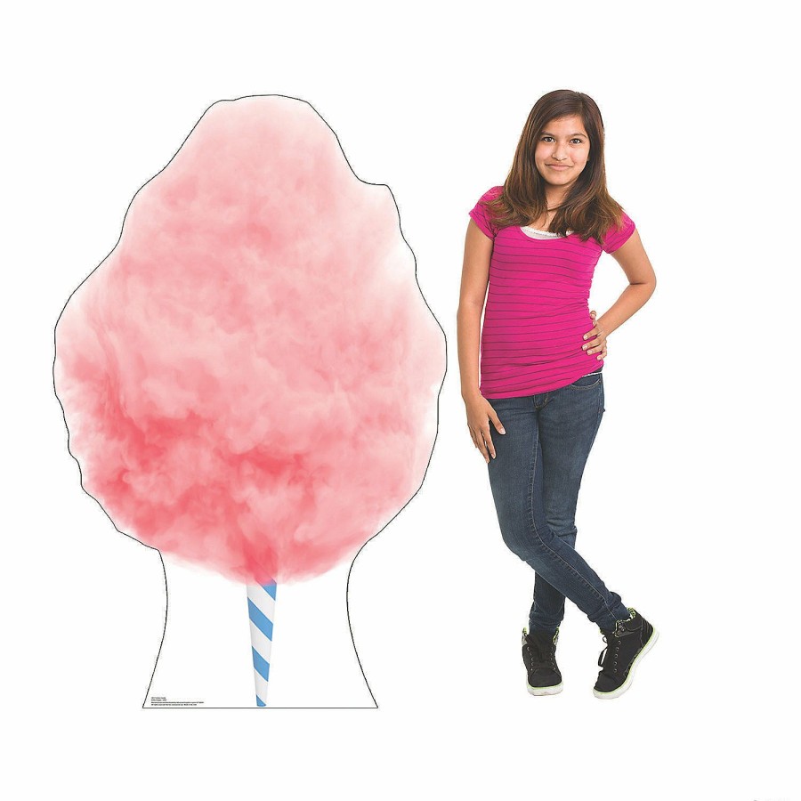 Party Decorations * | Cotton Candy Cardboard Stand-Up