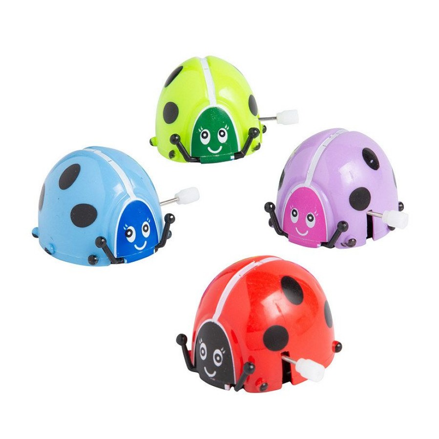 Toys, Games & Novelties * | Flipping Wind-Up Ladybugs 12 Pc.