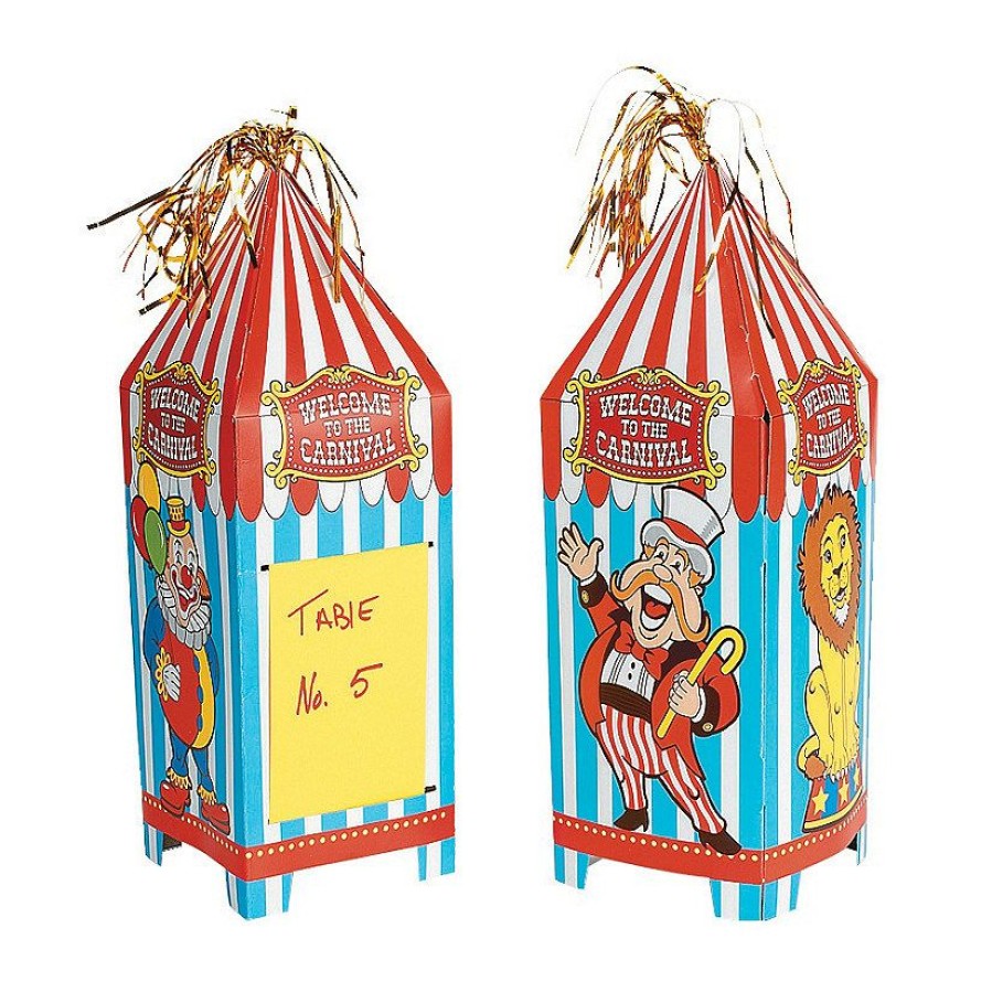 Party Decorations * | Big Top Tabletop Centerpieces 6 Pc.