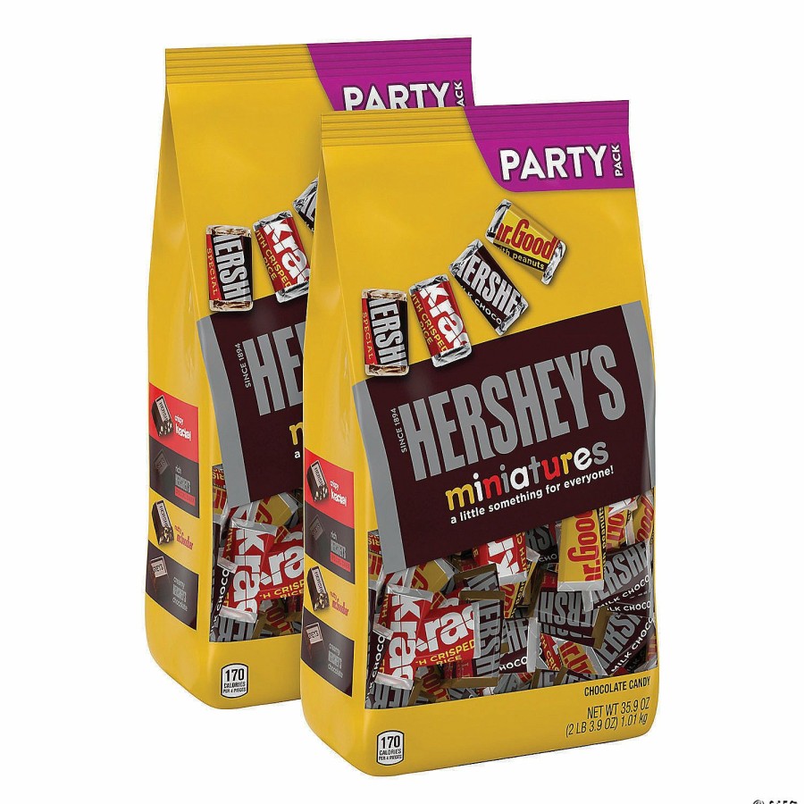 Candy * | Hershey Chocolate Miniatures Mix Assortment, 35.9 Oz, 2 Count