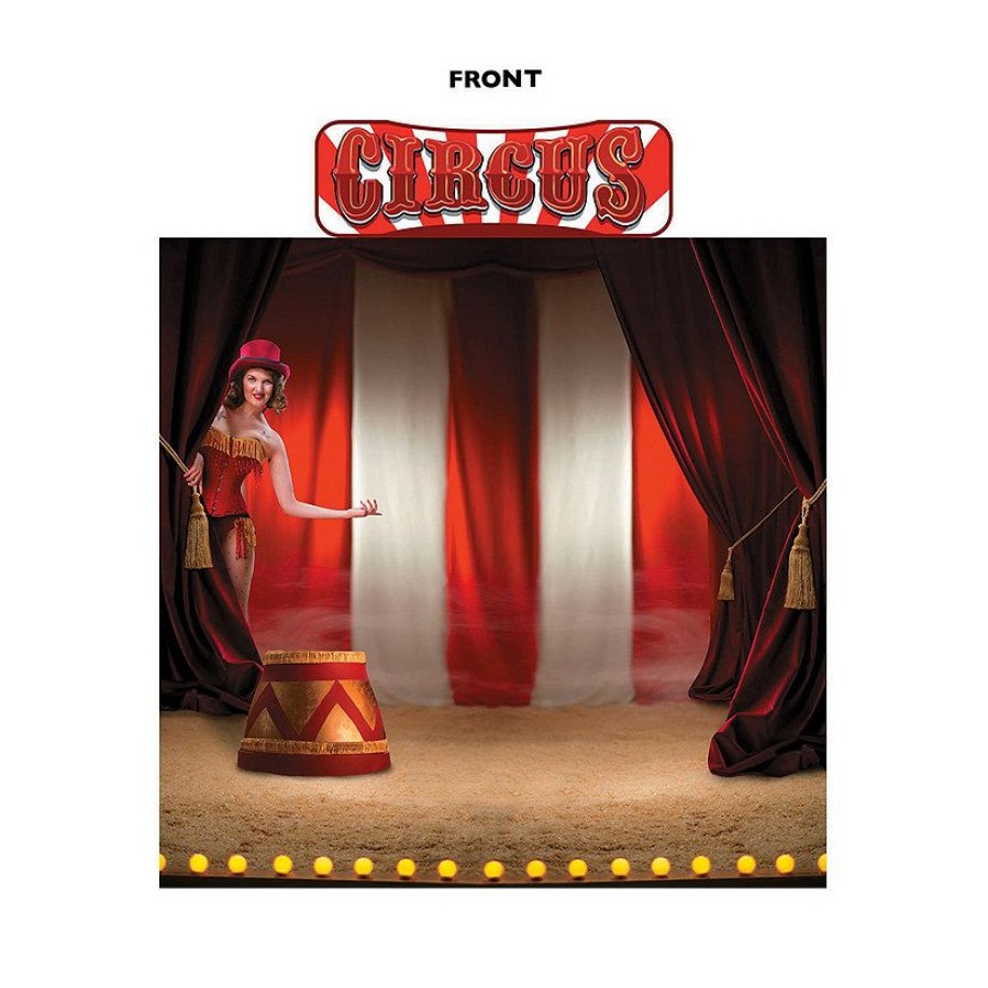 Party Decorations * | Circus Backdrop Stand-Up