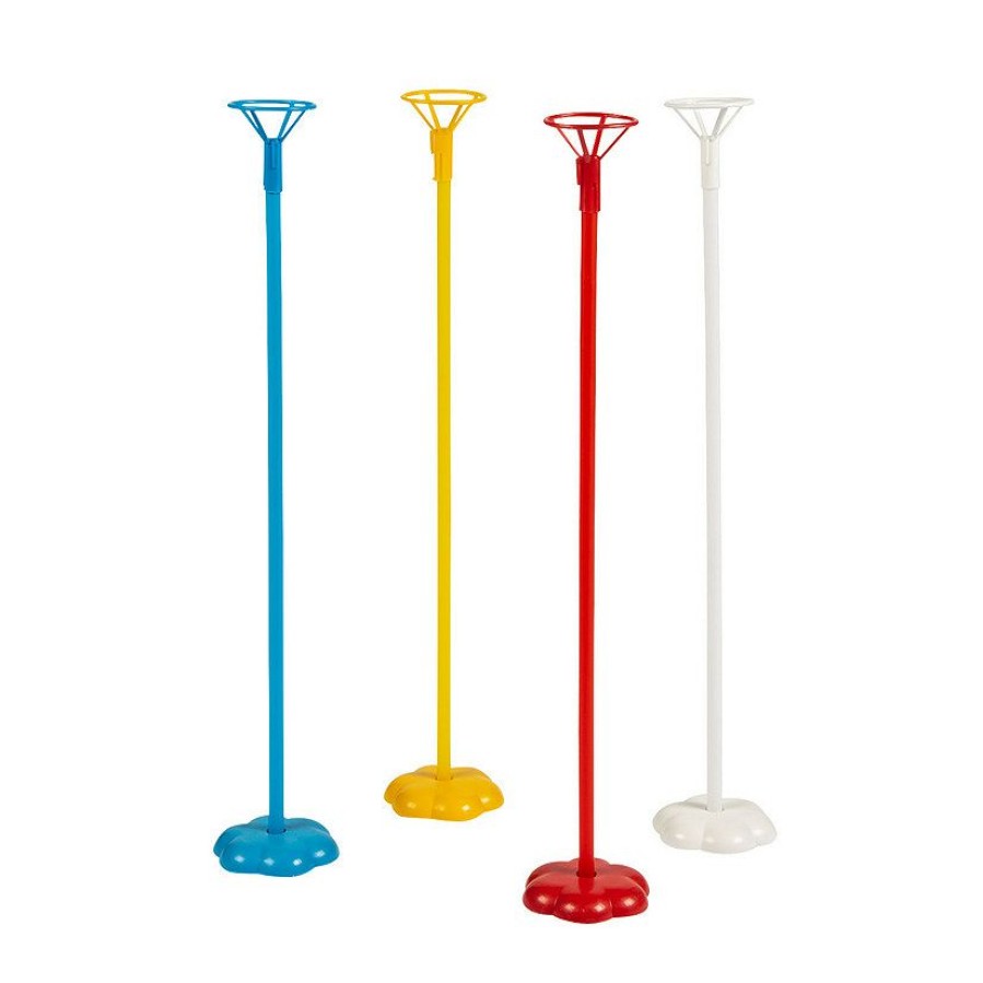 Party Decorations * | Colorful Balloon Sticks With Stands 12 Pc.