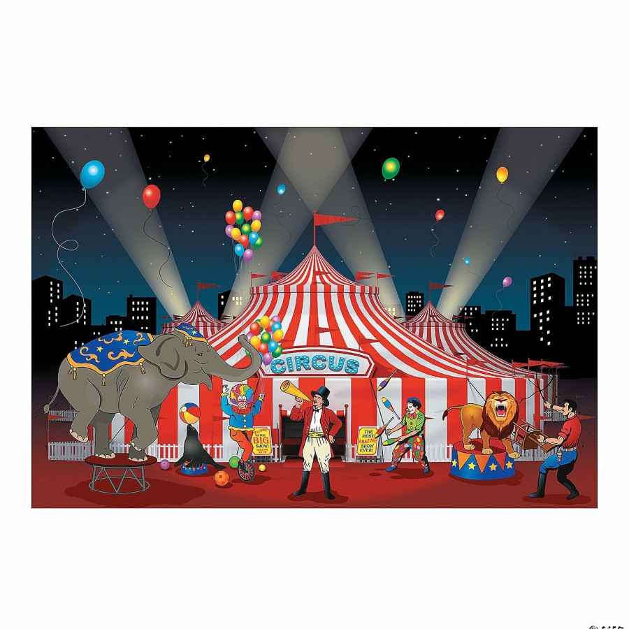 Party Decorations * | Carnival Backdrop 3 Pc.