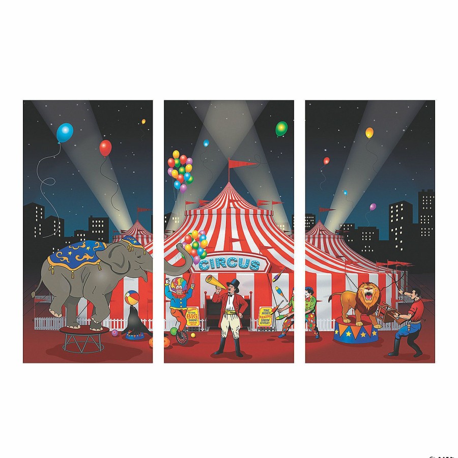 Party Decorations * | Carnival Backdrop 3 Pc.