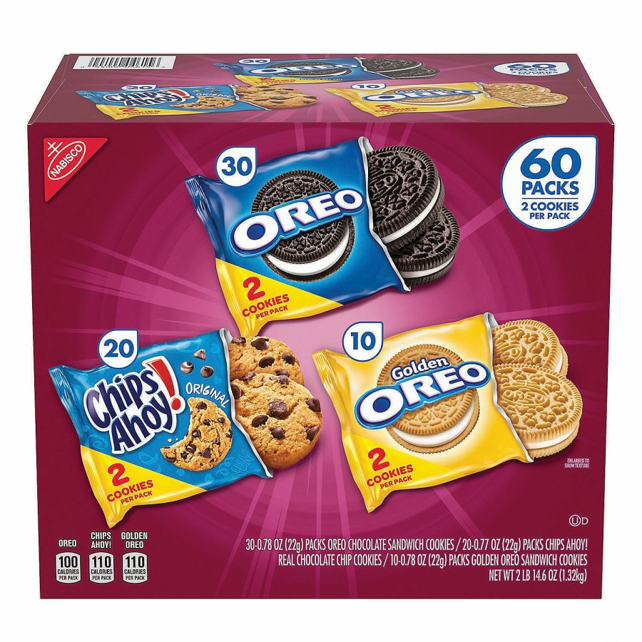 Candy * | Nabisco Cookie Variety Pack, 60 Count