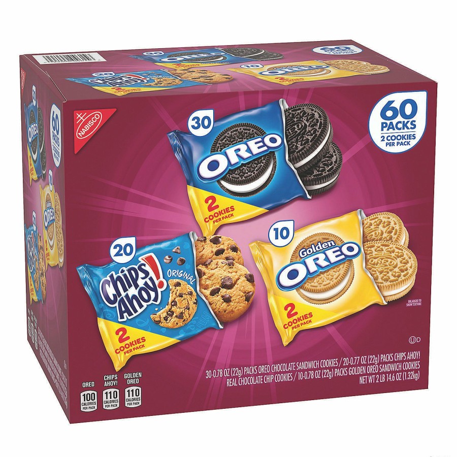 Candy * | Nabisco Cookie Variety Pack, 60 Count