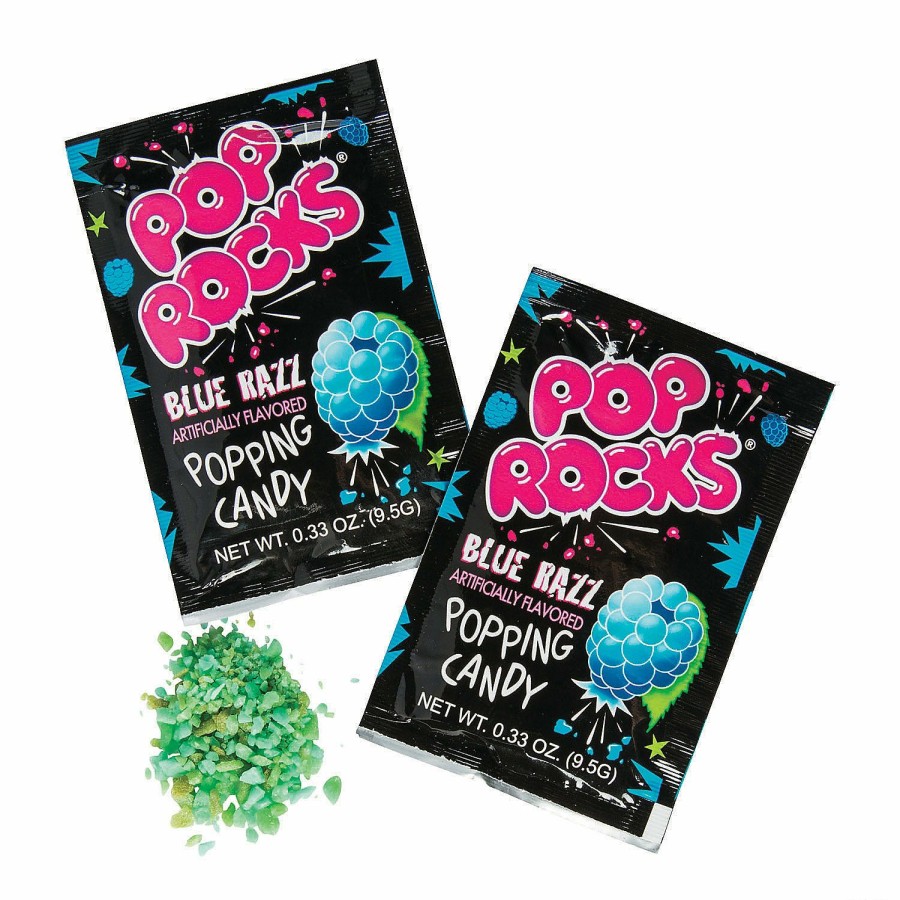 Candy * | Pop Rocks Blue Raspberry Hard Candy 24 Pc.