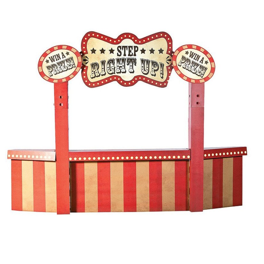 Party Decorations * | Vintage Circus Attraction Booth Stand-Up