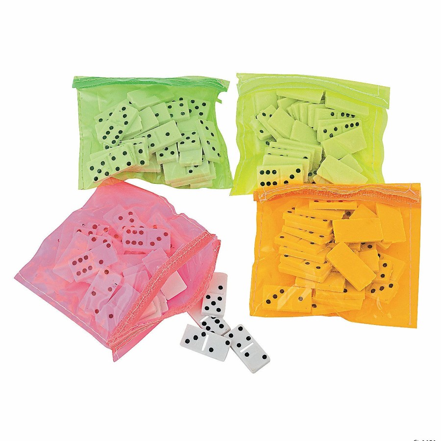 Toys, Games & Novelties * | Mini Classic Dominoes With Case 12 Pc.