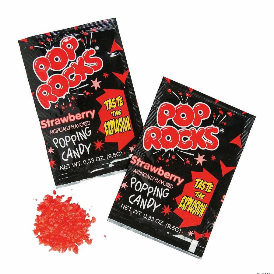 Candy * | Pop Rocks Strawberry Hard Candy 24 Pc.