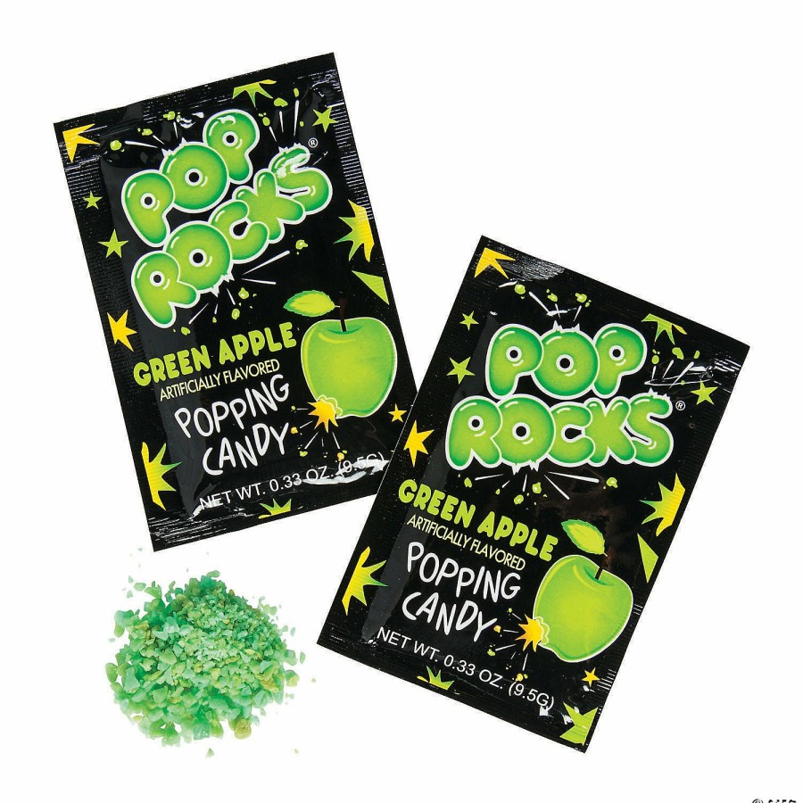 Candy * | Pop Rocks Green Apple Hard Candy 24 Pc.