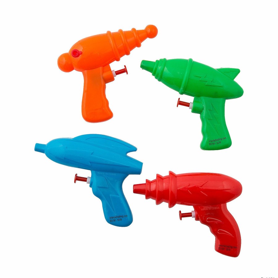 Toys, Games & Novelties * | Space Squirt Guns 12 Pc.