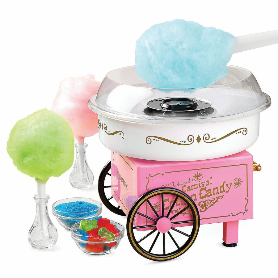 Candy * | Nostalgia Vintage Cotton Candy Maker, Pink