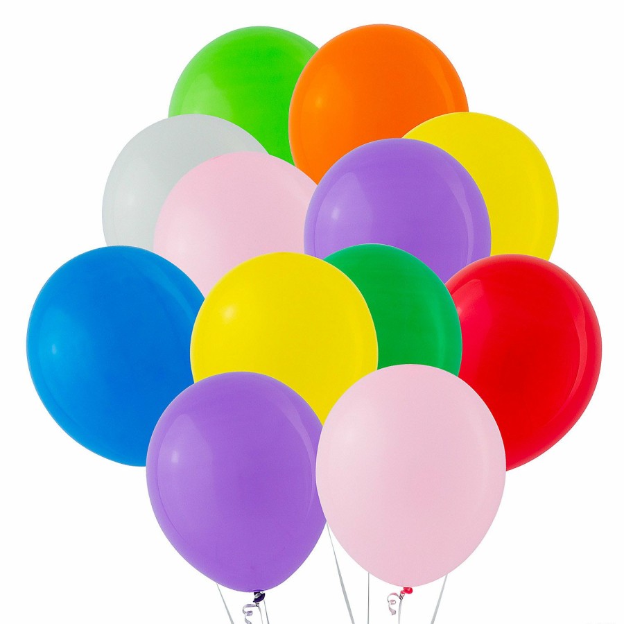 Party Decorations * | Bulk Standard Color 11 Latex Balloons 144 Pc.