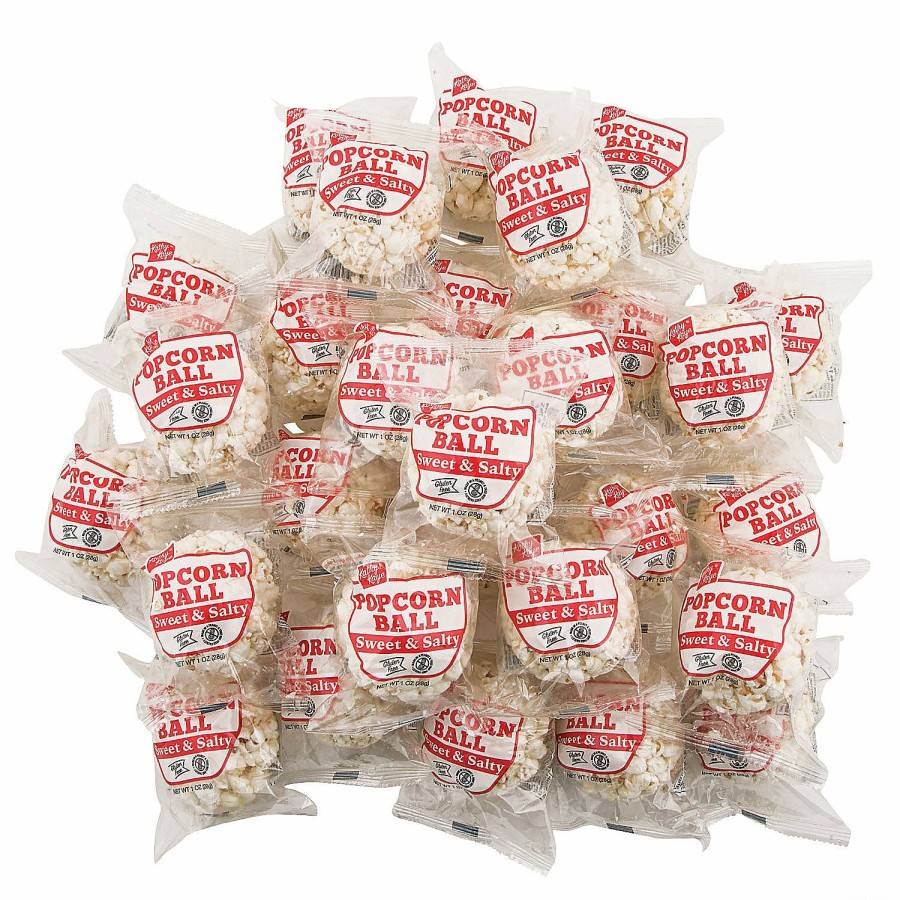 Candy * | Bulk Kathy Kaye Sweet & Salty Popcorn Balls 100 Pc.