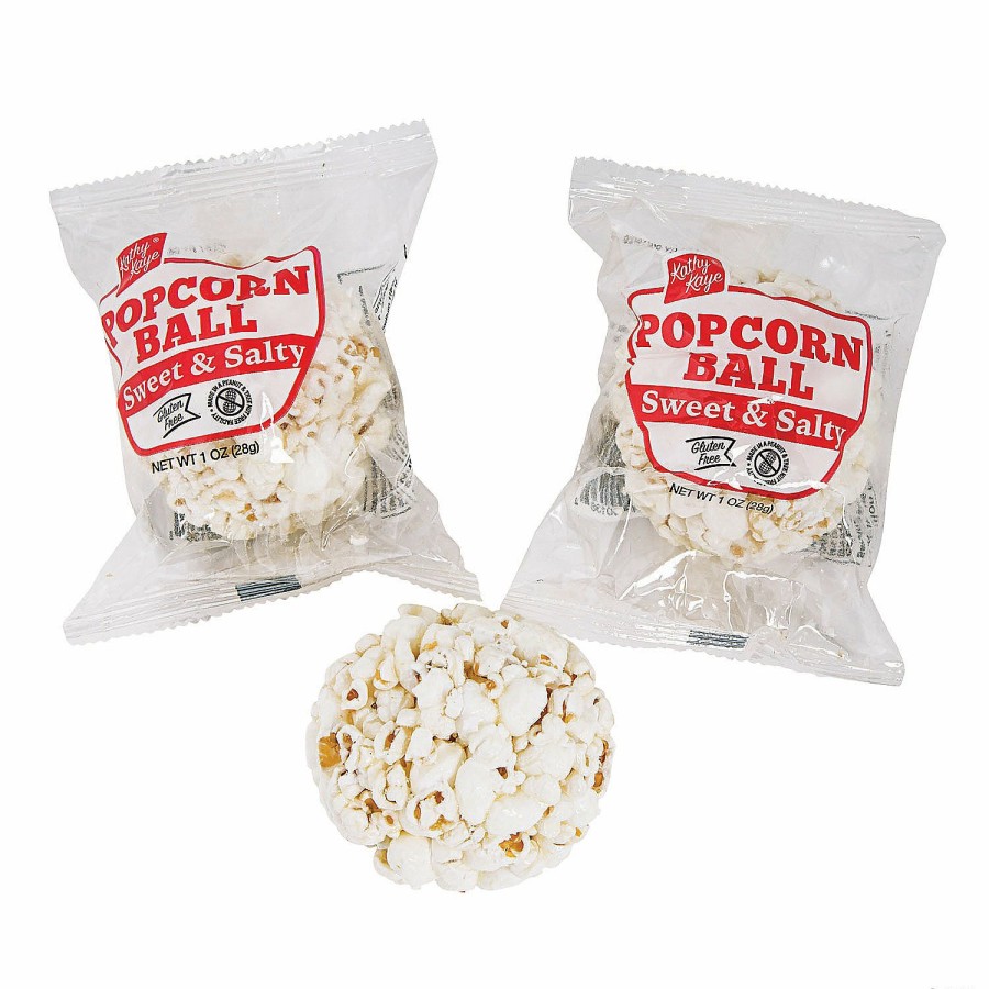 Candy * | Bulk Kathy Kaye Sweet & Salty Popcorn Balls 100 Pc.