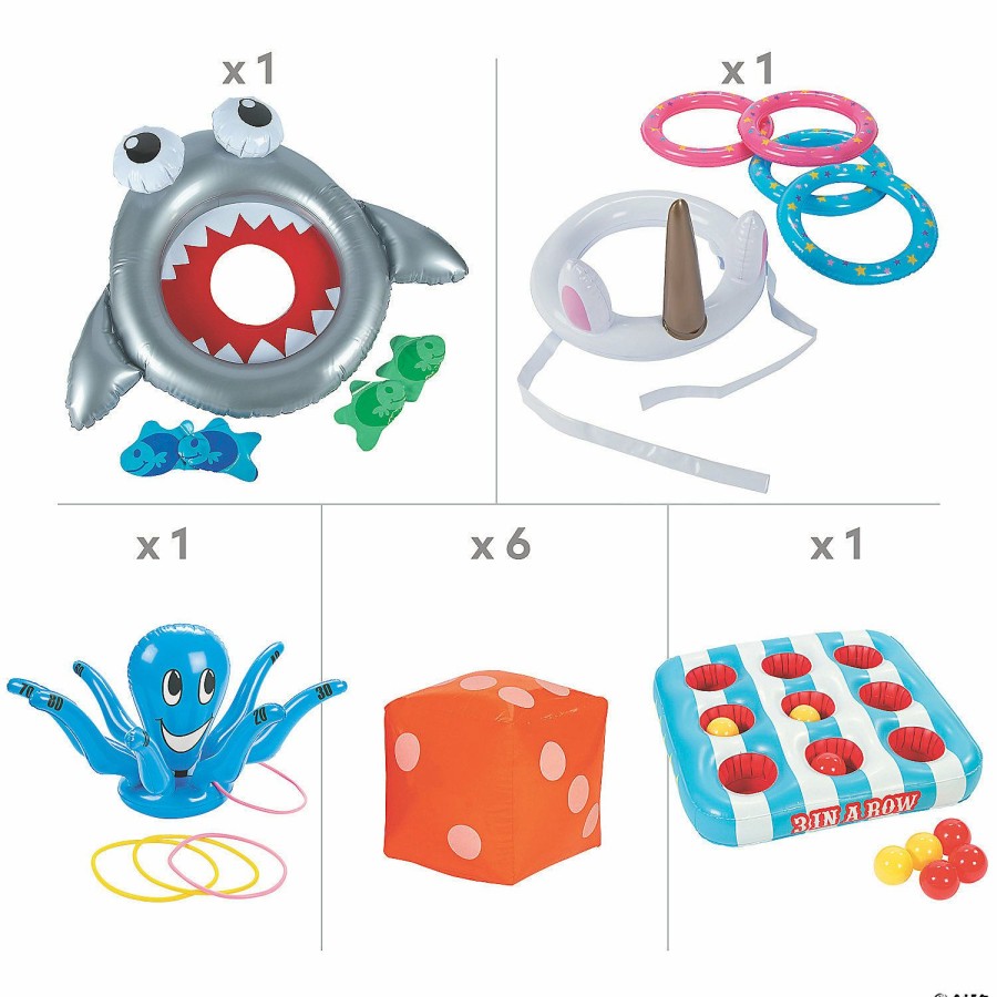 Toys, Games & Novelties * | Inflatable Game Kit 5 Games