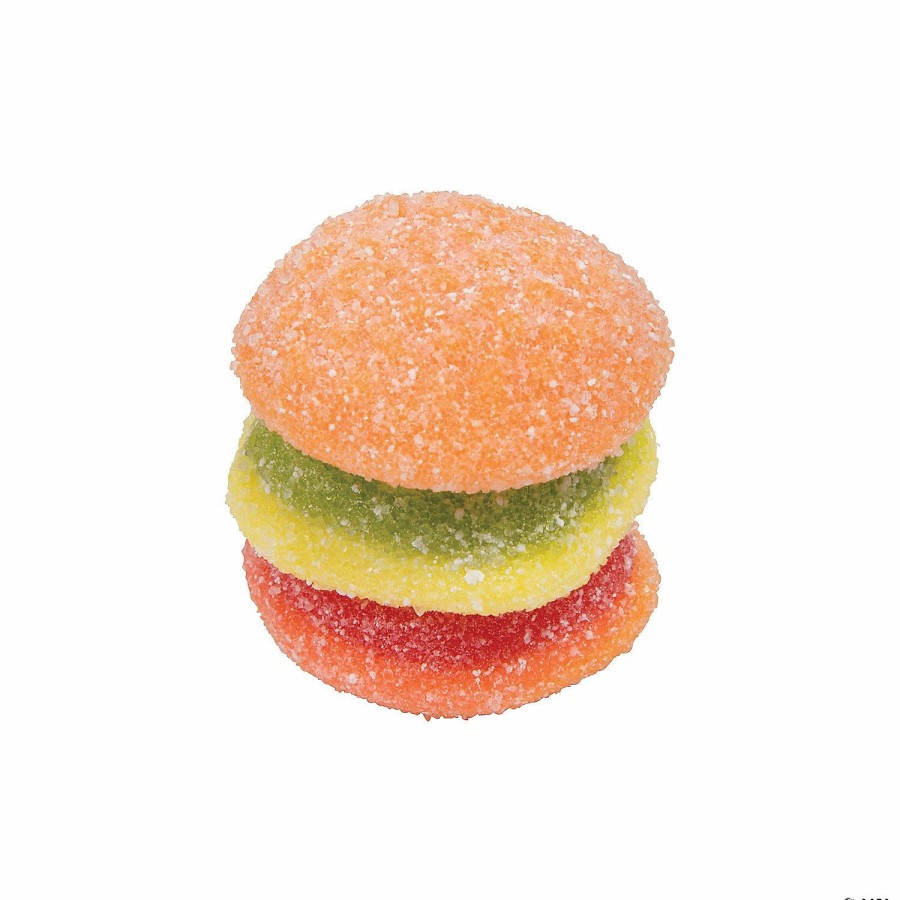 Candy * | Efrutti Mini Burger Sour Gummi Candy 60 Pc.