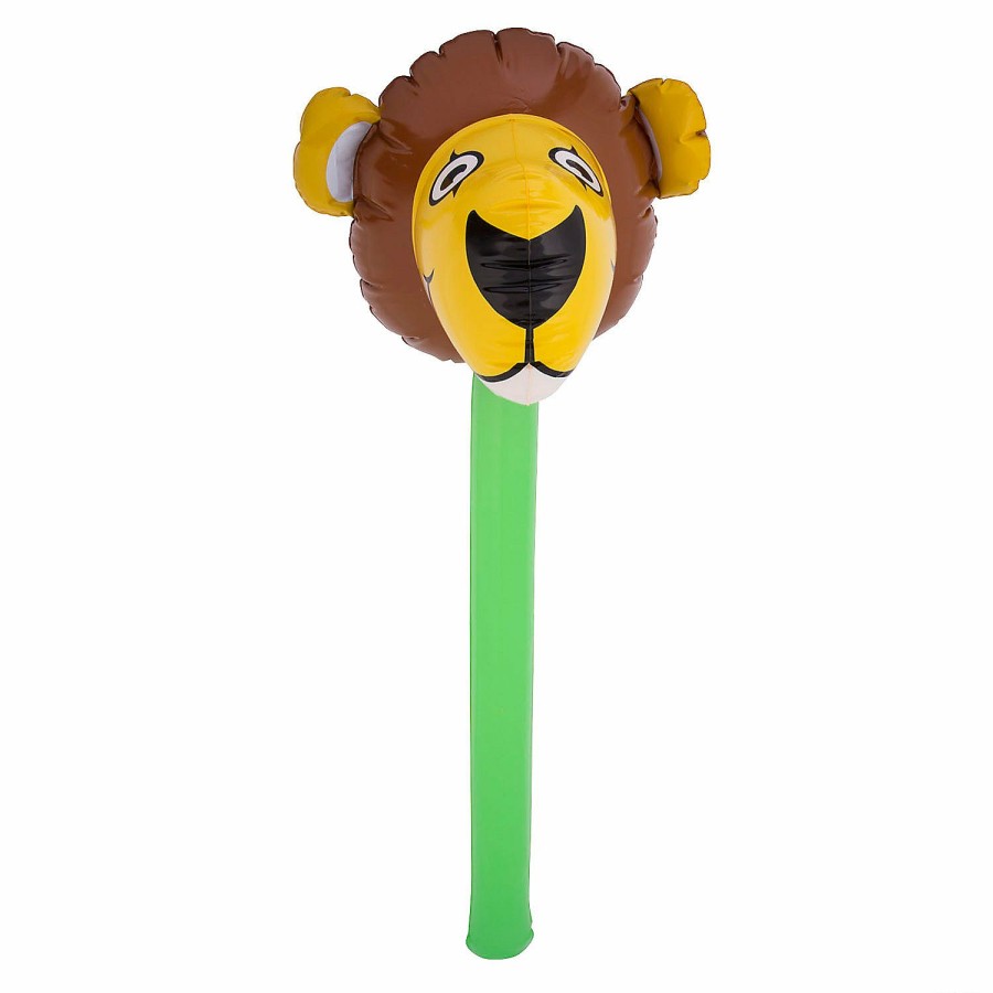 Toys, Games & Novelties * | Inflatable Stick Lion