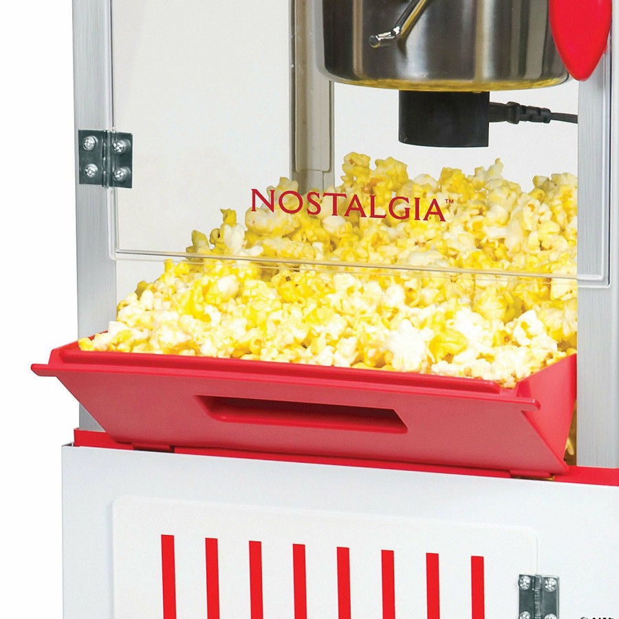 Candy * | Nostalgia 48 Popcorn Cart 2.5-Ounce, Red/White