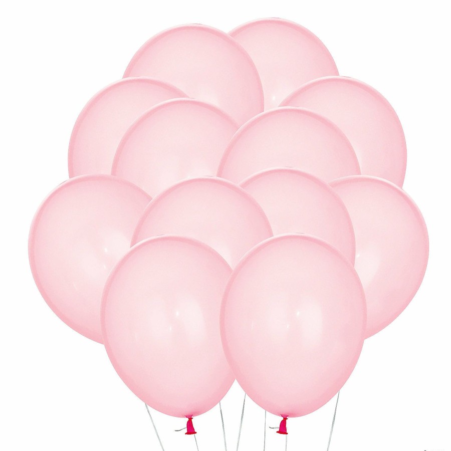 Party Decorations * | 11 Light Pink Latex Balloons 12 Pc.