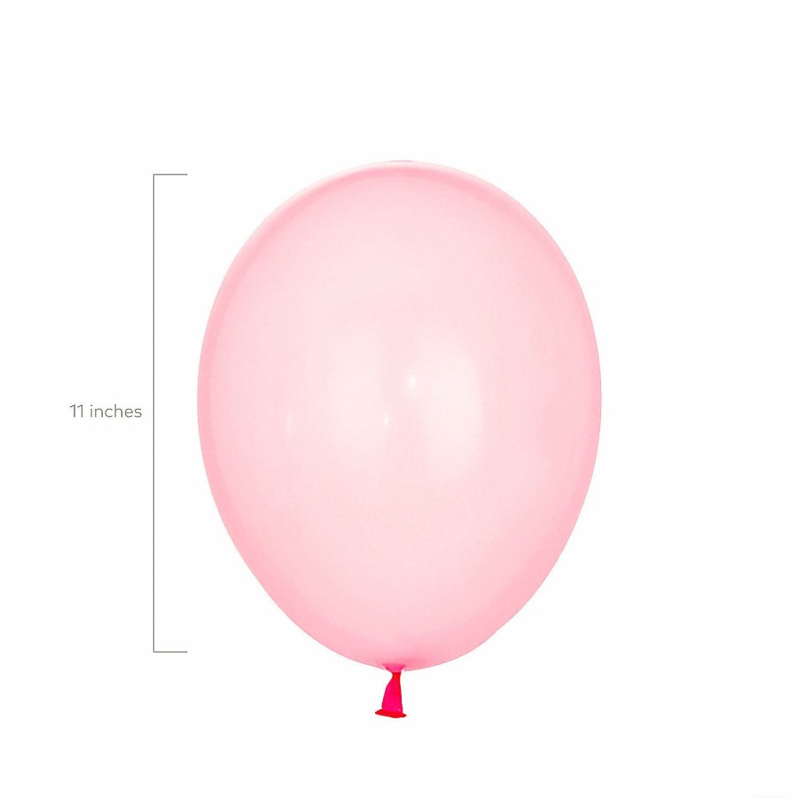 Party Decorations * | 11 Light Pink Latex Balloons 12 Pc.