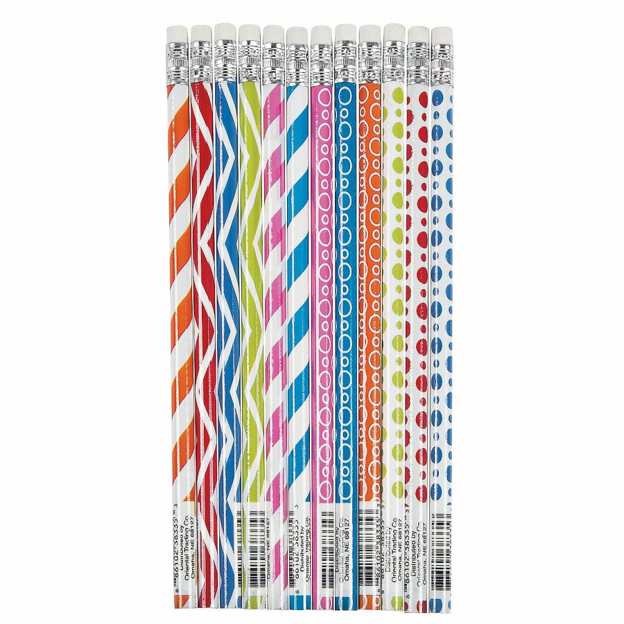 Toys, Games & Novelties * | Bulk Fun Print Pencils 144 Pc.