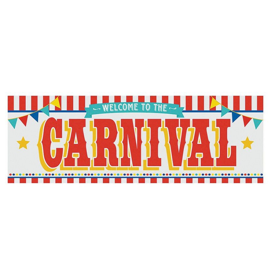 Party Decorations * | Carnival Plastic Banner