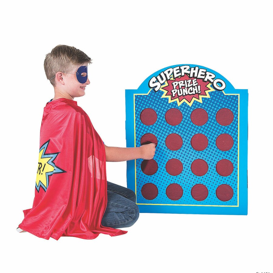 Toys, Games & Novelties * | Superhero Prize Punch Game