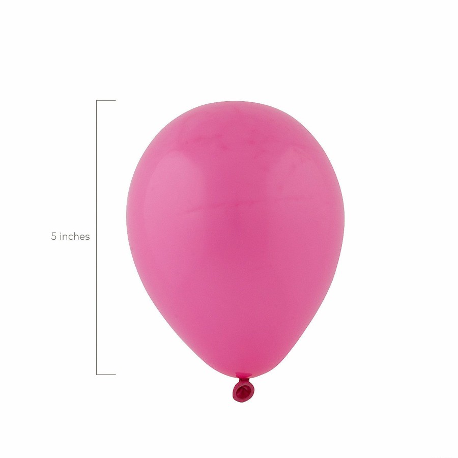 Party Decorations * | 5 Latex Balloons 24 Pc. Pink