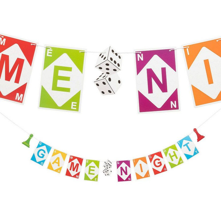 Party Decorations * | Game Night Pennant Banner