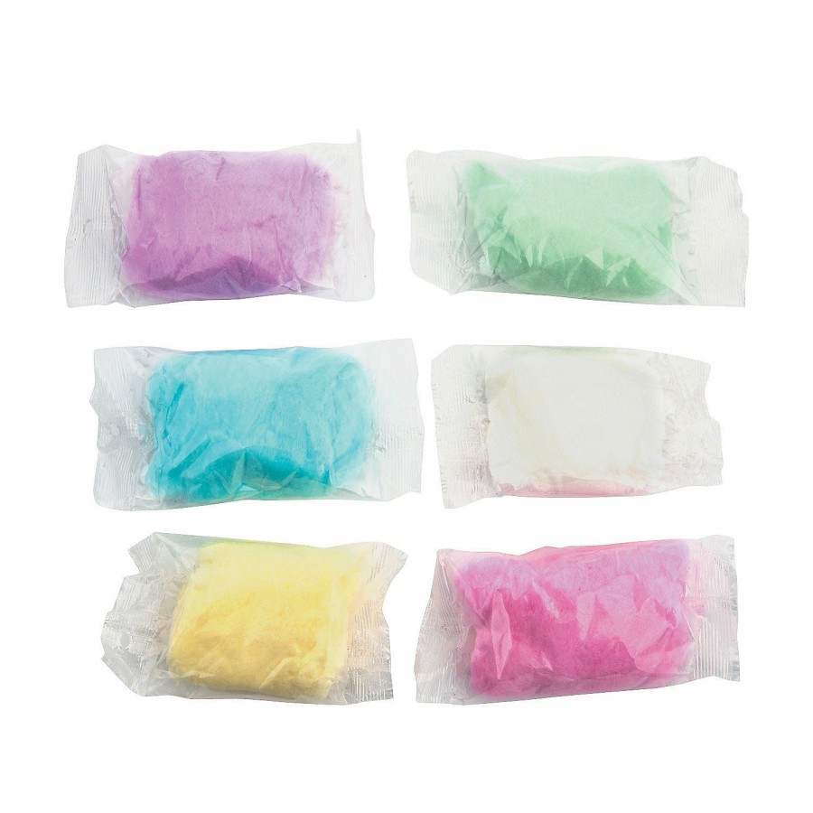 Candy * | Assorted Cotton Candy Favor Packs 24 Pc.