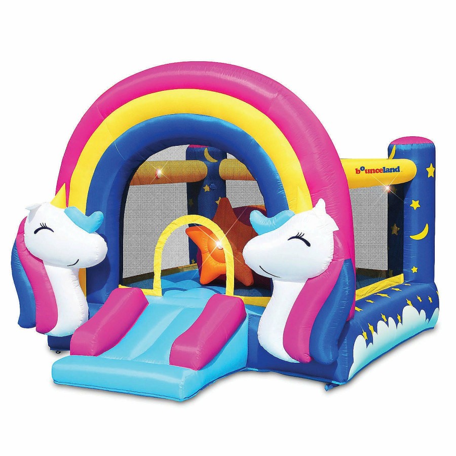 Toys, Games & Novelties * | Bounceland Fantasy Bounce House With Lights & Sound Interaction