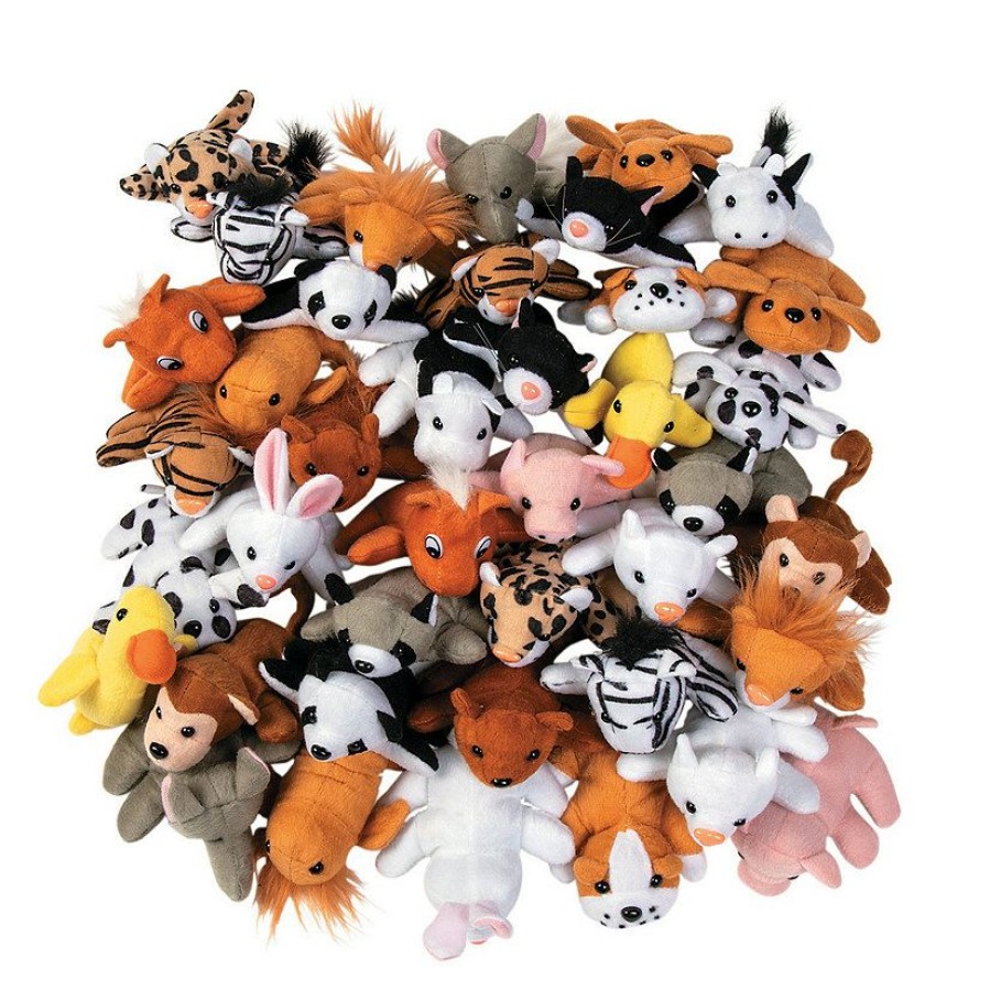 Toys, Games & Novelties * | Mini Stuffed Animal Assortment 50 Pc.