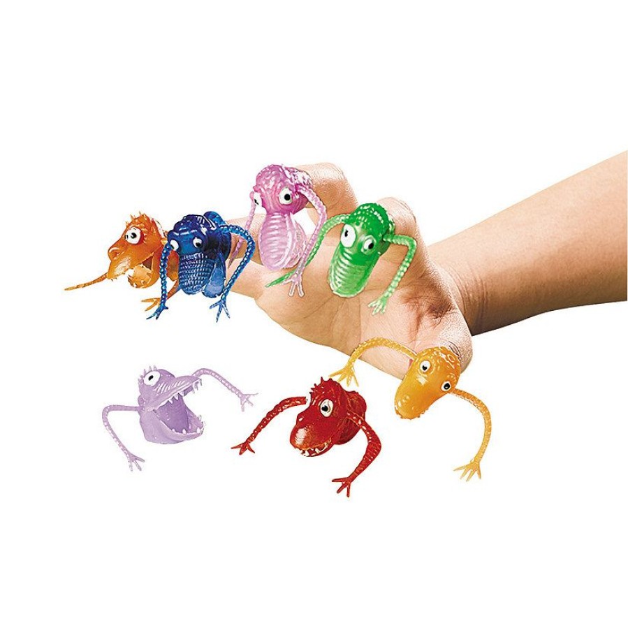 Toys, Games & Novelties * | Neon Finger Puppets 72 Pc.