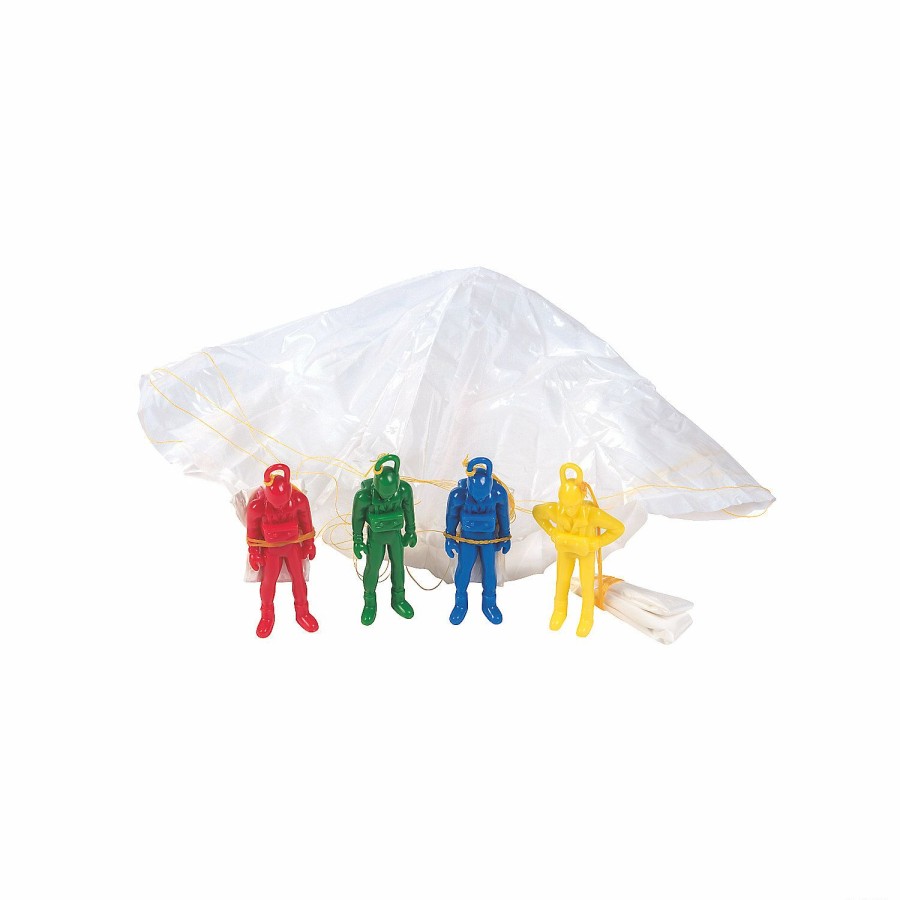 Toys, Games & Novelties * | Action Paratroopers 12 Pc.