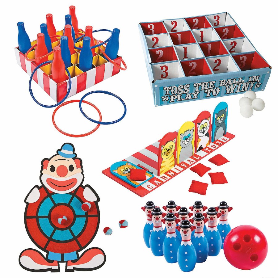 Toys, Games & Novelties * | Carnival Game Kit 5 Games