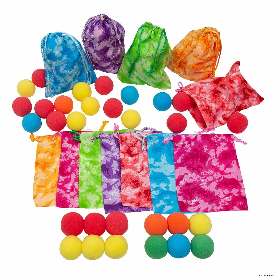 Toys, Games & Novelties * | Sponge Ball Fight Game Kit For 12