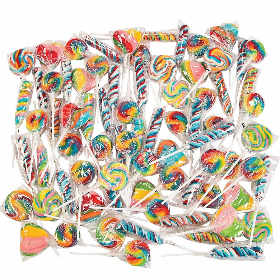 Candy * | Swirl Lollipop Assortment 110 Pc.