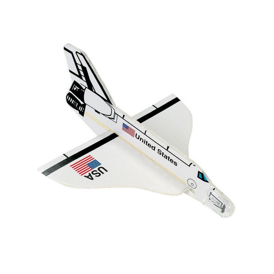 Toys, Games & Novelties * | Space Shuttle Foam Gliders 12 Pc.