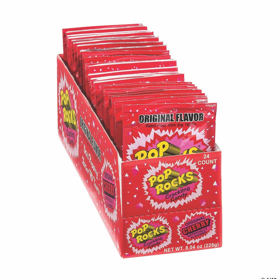 Candy * | Pop Rocks Cherry Hard Candy 24 Pc.