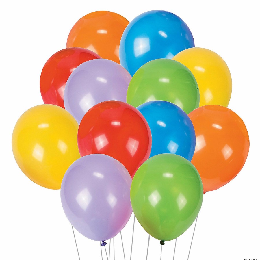 Party Decorations * | Bulk Round 9 Latex Balloons 144 Pc.