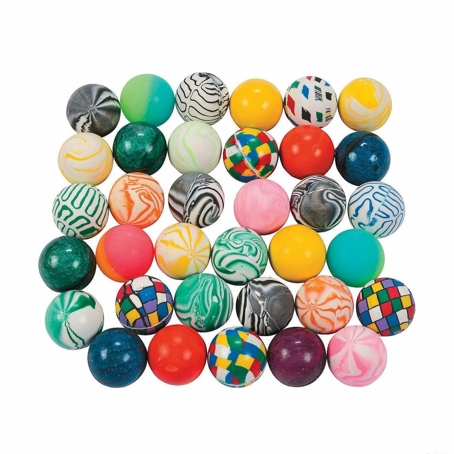 Toys, Games & Novelties * | Bouncy Ball Assortment 50 Pc.